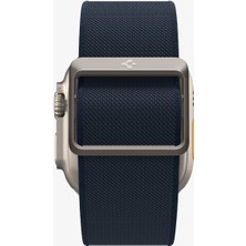 Spigen Apple Watch 49mm Ultra 2/1 - 46mm Seri 10 - 45mm Seri 9/8/7 - 44mm Seri SE2/SE/6/5/4 Kordon Kayış Band Lite Fit Ultra Navy - AMP05984