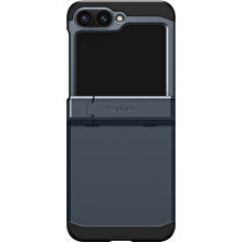 Spigen Galaxy Z Flip 6 Kılıf Tough Armor Pro Metal Slate - ACS08292