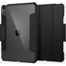 Spigen iPad Air 11" (M4 2026 / M3 2025 / M2 2024) ile Uyumlu Kılıf Ultra Hybrid Pro Manyetik Stand özellikli Sararmaya Dayanıklı Siyah Şeffaf Kapak - ACS02697 (Spigen TR Garantili)