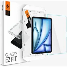 Spigen iPad Air 11" (2024) Cam Ekran Koruyucu Kolay Kurulum Glas.tR EZ Fit Slim HD - AGL07798