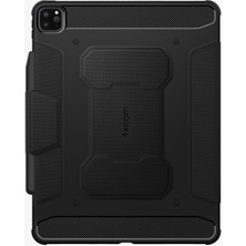 Spigen iPad Pro 11'' (2022 / 2021 / 2020 / 2018) Kılıf Rugged Armor Pro Black - ACS01024