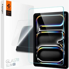 Spigen iPad Pro 11" (2024) Cam Ekran Koruyucu Glas.tR Slim HD - AGL07787