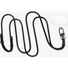 Spigen Cross Body Strap v2 Set Boyun Askı ipi + ConTag Tutucu Aparat (Tüm Cihazlarla Uyumlu) - AFA06260