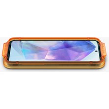 Spigen Galaxy A55 Cam Ekran Koruyucu Kolay Kurulum AlignMaster Glas.tR (2 Adet) - AGL07775