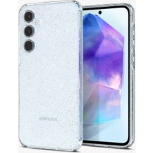 Spigen Galaxy A55 Kılıf Liquid Crystal 4 Tarafı Tam Koruma Crystal Clear - ACS07538