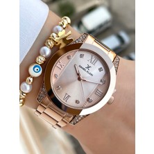 Daniel Klein Rosegold Renk Kadın Kol Saati ve Bileklik