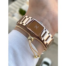 Daniel Klein Rosegold Renk Kadın Kol Saati ve Bileklik