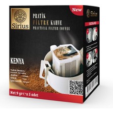 Sirius Kahve Sirius Premium Kolombiya - Guatemala - Kenya - Yüksek Kafein 4lü