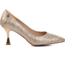 Pierre Cardin PC-54049 Altın Kadın Topuklu Ayakkabı