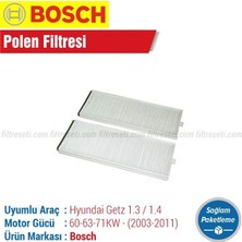 Hyundai Getz 1.3 / 1.4 Polen Filtresi (2003-2011)