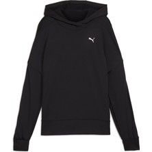 Puma Cloudspun Hoodie Kadın Siyah Koşu Sweatshirt