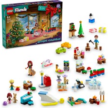 LEGO® Friends Yılbaşı Takvimi 2024 42637 - 6 Yaş ve Üzeri Çocuklar Için 5 Karakter ve 3 Hayvan Minifigürü Içeren Yaratıcı Oyuncak Yapım Seti (272 Parça)
