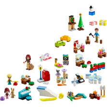 LEGO® Friends Yılbaşı Takvimi 2024 42637 - 6 Yaş ve Üzeri Çocuklar Için 5 Karakter ve 3 Hayvan Minifigürü Içeren Yaratıcı Oyuncak Yapım Seti (272 Parça)
