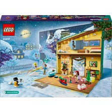 LEGO® Friends Yılbaşı Takvimi 2024 42637 - 6 Yaş ve Üzeri Çocuklar Için 5 Karakter ve 3 Hayvan Minifigürü Içeren Yaratıcı Oyuncak Yapım Seti (272 Parça)
