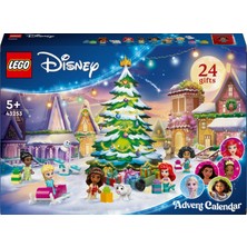 LEGO® ǀ Disney 2024 Yılbaşı Takvimi 43253 - 5 Yaş ve Üzeri Çocuklar Için 8 Karakter Içeren Yılbaşı Temalı Yaratıcı Oyuncak Yapım Seti (253 Parça)
