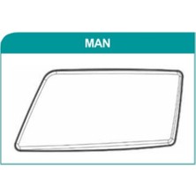 Parçafix Far Camı Sol Man Tgx (09)