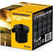 Bestway 62130 Sidewinder 4.8V USB Şarj Edilebilir Şişirme Pompası