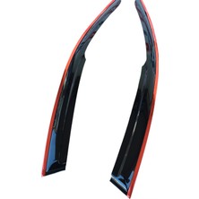 Balp Ford Connect Düz Kırmızı Kromlu Cam Rüzgarlığı 2002-2013 Arası 2li