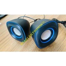 Ata Elektronik Kablolu 2.0 Mini USB Hoparlör Bilgisayar Laptop Speaker Ses Sistemi