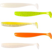 Ryuji Slim Shaker 7.6cm Silikon Yem (9 Adet) Orange-Standart