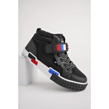 Muggo KUKULİ Garantili Legolu Bağcıklı ve Cırtlı Ortopedik Çocuk Sneaker Spor Ayakkabı
