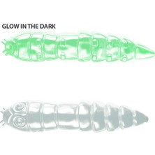 Libra Lures Kukolka Cheese Suni Yem 000 - Glow Uv GREEN-27MM