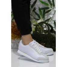 Fort Cheta Peru Beyaz Rahat Kadın Erkek Sneakers Spor Ayakkabı