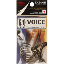 Sasame F-302 Voice Serisi Olta Iğnesi Standart-6/0