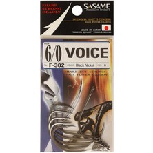 Sasame F-302 Voice Serisi Olta Iğnesi Standart-6/0