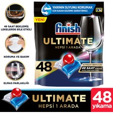 Finish Ultimate 48 Kapsül Bulaşık Makinesi Deterjanı Tableti (1 x 48 Kapsül)