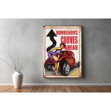 Kiraz Çiçeği Butik Araçlar Kanvas Tablo