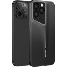 NSM Tech Apple iPhone 14 Pro Max Kılıf Ultra Ince Kamera Korumalı Sert Rubber Zore Procase Kapak-Siyah