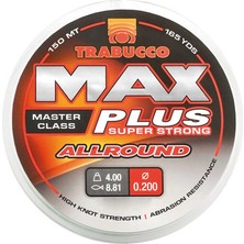 Trabucco Max Plus Allround 300M Monoflament Misina Standart-0,25