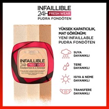 L'Oréal Paris Infaillible 24H Fresh Wear Pudra Fondöten 180 Rose Sand