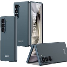 Rona Store Galaxy Z Fold 6 Kılıf Zore Sert Kıpta Kapak-Mavi