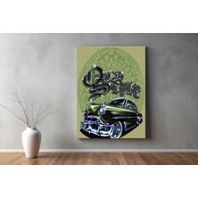 Kiraz Çiçeği Butik Araçlar Kanvas Tablo