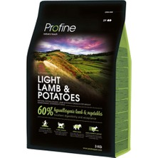 Profine 3 kg Light Adult Kuzu Etli  Yetişkin Köpek Maması