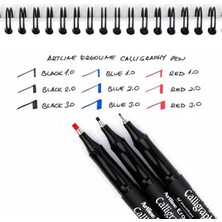 Artline Ergoline Calligraphy Pen 4.0 Kaligrafi Kalemi Mavi