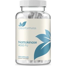 Dietary Supplement Nattokinase 4000 Fu 200 Kapsul High Potency Premium Quality Usa