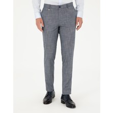 Pierre Cardin Erkek Koyu Mavi Ex. Slim Fit Kumaş Pantolon 50297522-VR032