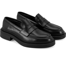 Desa Denise Siyah Deri Loafer