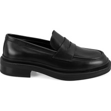 Desa Denise Siyah Deri Loafer