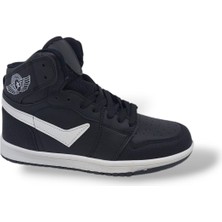 Zerhan Lambırlent 8070 Erkek Siyah Bilekli Spor Ayakkabı