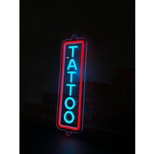 Neonite 'Tattoo' Işıklı Neon Led Dekoratif Duvar Yazısı Tabelası (12x40cm)