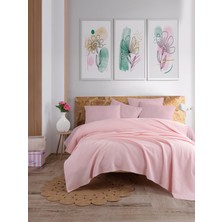 Eponj Home Ecocel Pike Örtü Battal  220 x 230 cm Karde Pudrapembe