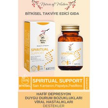 Hikona Heka Sakinleştirici SPIRITUAL SUPPORT Sarı Kantaron,Pasiflora,Papatya İçeren Gıda Takviyesi Gıda 63 Bitkisel Tablet
