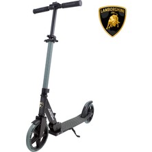 Lamborghini Lisanslı L6-200 Katlanabilir Metal Ayaklık Kaymaz Taban 2 Tekerlekli 8+ Yaş Çocuk Scooter