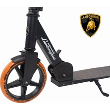 Lamborghini Lisanslı L6-200 Katlanabilir Metal Ayaklık Kaymaz Taban 2 Tekerlekli 8+ Yaş Çocuk Scooter