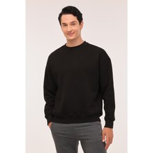 Lumberjack MB Ros 16HS108 4pr Sıyah Erkek Sweatshirt