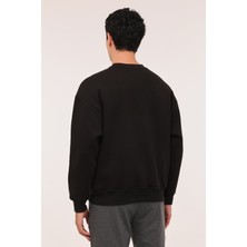 Lumberjack MB Ros 16HS108 4pr Sıyah Erkek Sweatshirt